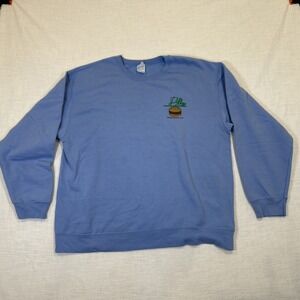 Lucky Boy Pasadena Hamburgers and Pastrami Blue Sweatshirt XL